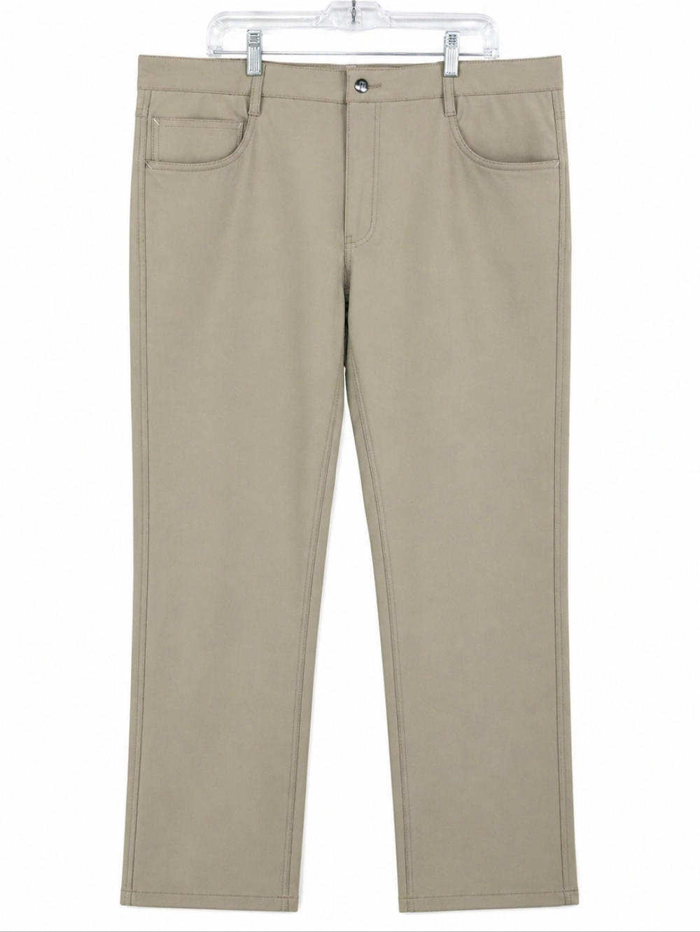 FootJoy Khaki Golf Pants 38x32 Athletic Fit Stretch Performance Like New